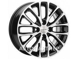 Khomen Wheels KHW1506 (ZV 15_Vesta) 6x15 4x100 ET50 60.1 Black-FP